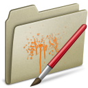 Light Brown Paint Icon 128x128 png